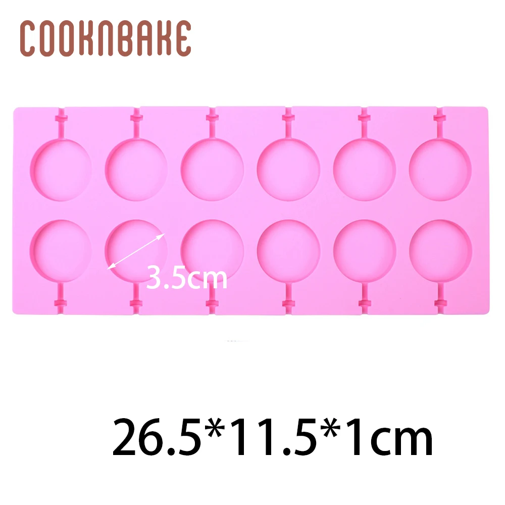 CDSM-749 COOKNBAKE силиконовые формы для леденцов круглые леденцы конфеты торт кондитерские формы силиконовые формы для шоколада леденцы Поп украшения торта - Цвет: CDSM-749