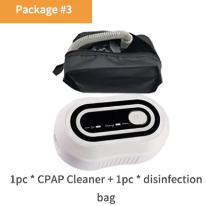 CPAP дезинфектор очиститель стерилизатор сипап apap автоматический CPAP вентилятор респиратор очиститель против храпа сна храп COPD - Color: Package 3