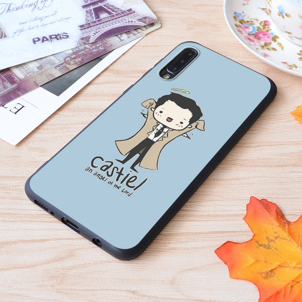 

Supernatural Castiel Angel of the Lord Print Soft Silicone Matt Case For Samsung Galaxy S Note and Galaxy A