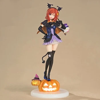 

Maki Nishikino Pumpkin Halloween 25cm Love Live Action Figure Toys Collection Christmas Gift with Box Pvc Model Collection Japan