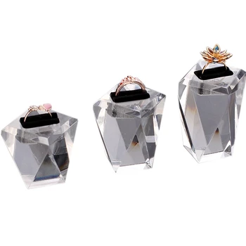 

Acrylic Jewelry Three-Piece Props Display Rack Display Rack Decoration