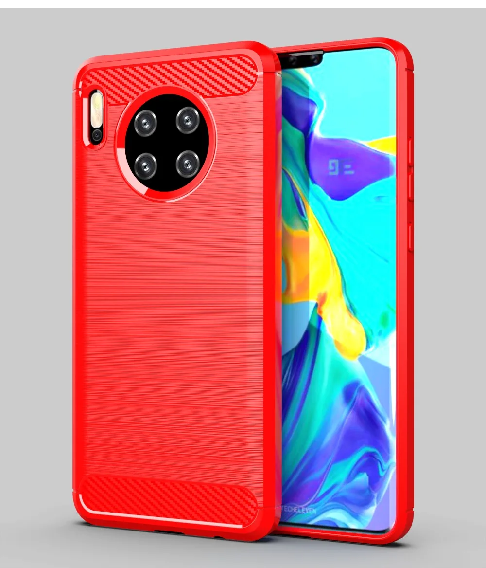 Чехол для huawei mate 30 Pro, мягкий силиконовый чехол из ТПУ для телефона, защитный чехол для huawei mate 30 20 P30 PRO, прочный Чехол