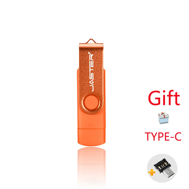 usb c drive JASTER High Speed USB Flash Drive OTG Pen Drive 128gb 64gb Usb Stick 32gb 256gb Pendrive Flash Disk for Android Micro/PC 100 gb flash drive USB Flash Drives