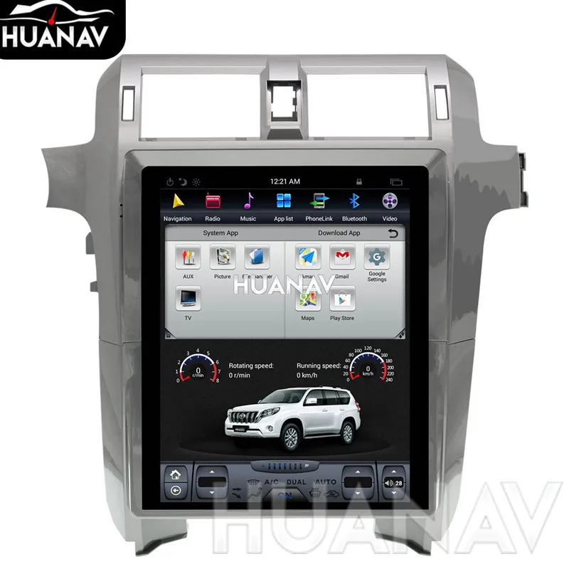 Android 9 Tesla стиль автомобильный dvd-плеер gps навигация для Lexus GX400 GX460 2010- Авто Радио стерео Мультимедиа Плеер