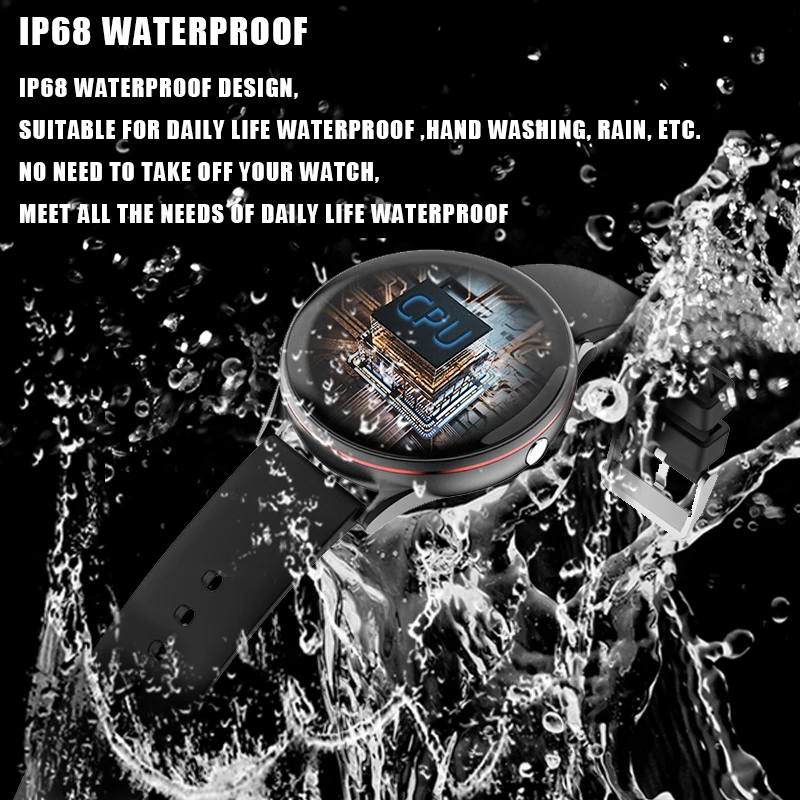 LIGE 2020 New Smart Watch Men and Women Heart Rate