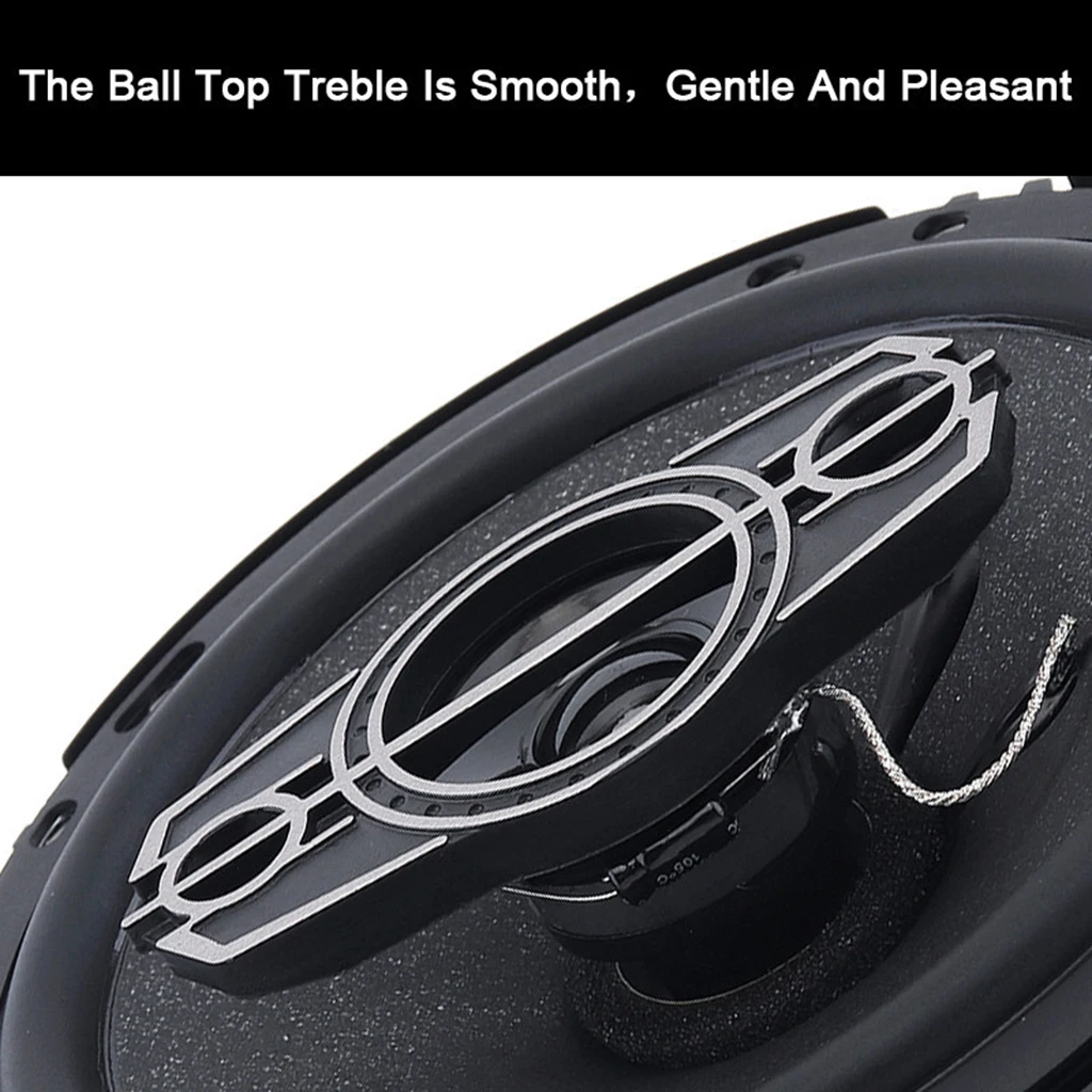 2pcs 6-1/2' 4 Way Car Coaxial Audio Speaker Loudspeaker shallow-mount Black 2pcs 6-1/2' 4 Way Car Coaxial Audio Speaker Loudspeaker shallow-mount Black