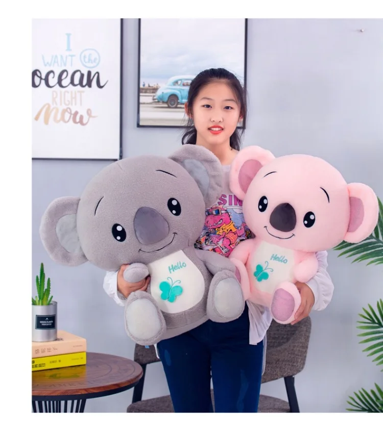 Милая мультяшная Мягкая кукла hello koala детская игрушка декоративная подушка
