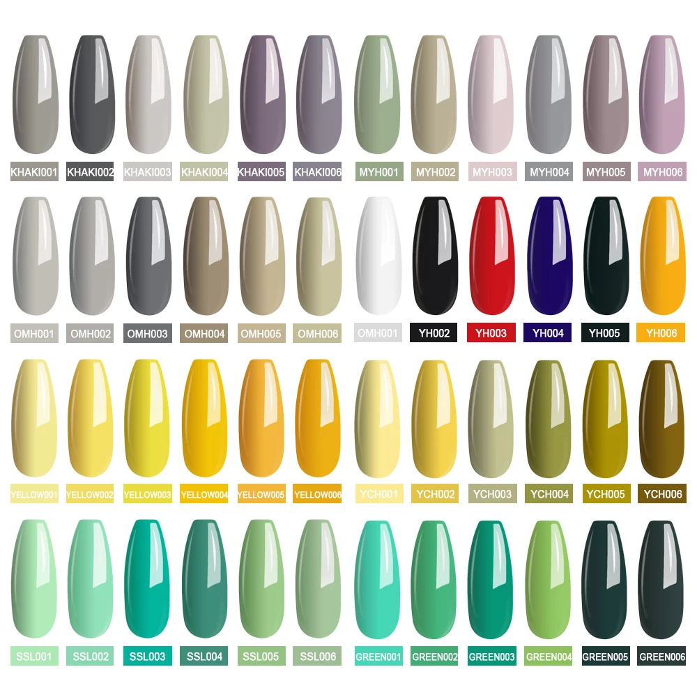 MIZHSE Гель лак 6 шт. набор для дизайна ногтей Esmaltes Para Pintar Unha личный лейбл УФ гель