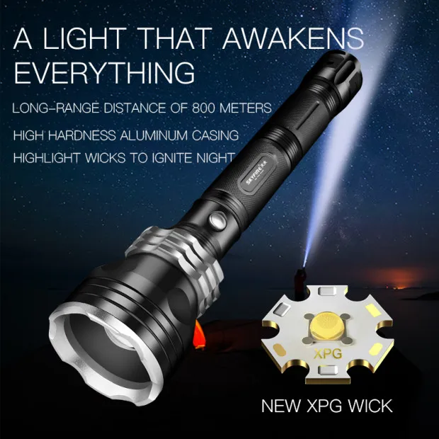 4200 люмен XPE lampe Фонарик светодиодный puissant usb ультра яркий масштабируемый фонарь