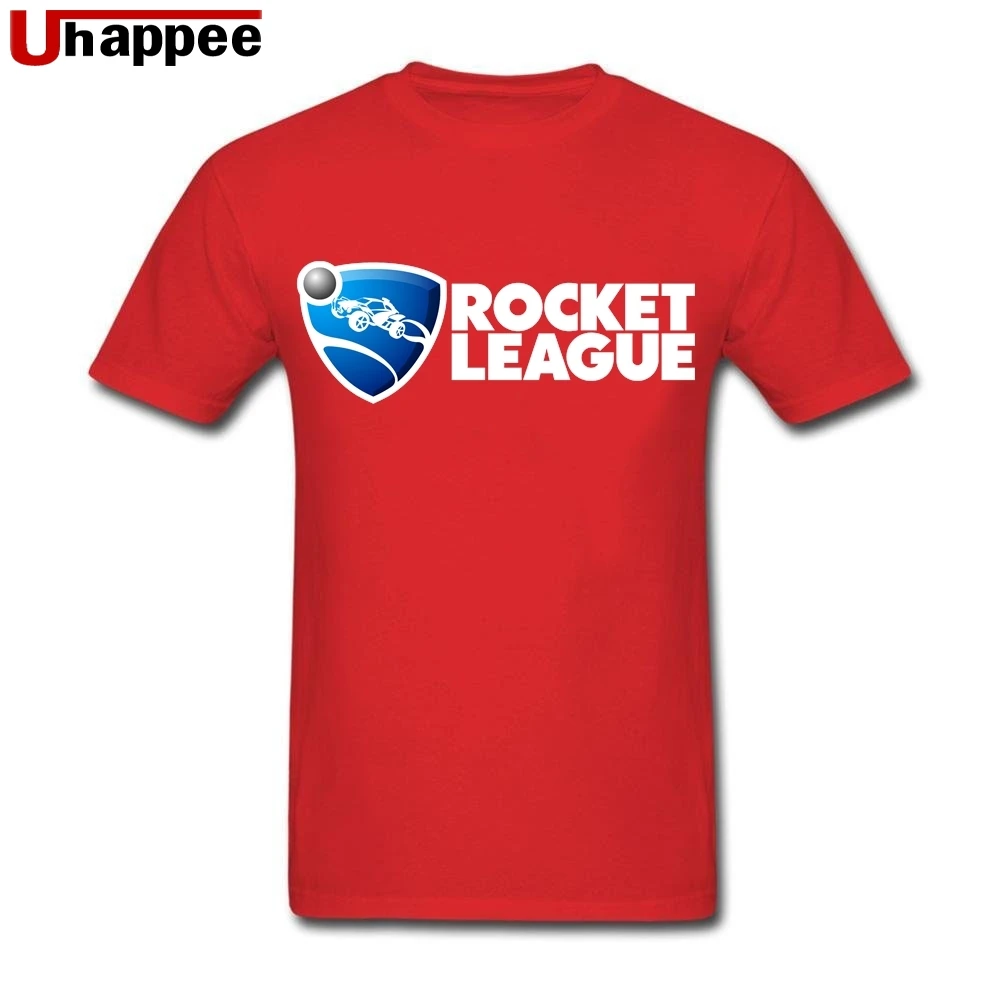 Дропшиппинг Team Rocket League мужские футболки топы, футболки Евро Стандартный качество Мягкий хлопок круглый вырез горловины с топы, футболки - Цвет: Красный