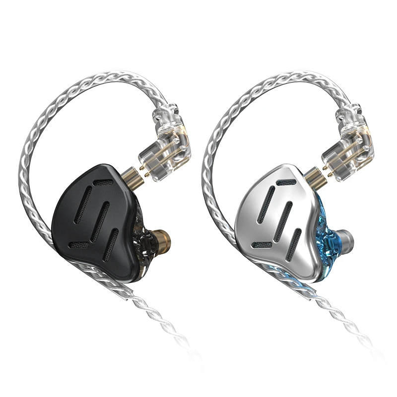 KZ ZAX 1DD+7BA Hybrid Driver HiFi In-ear Earphones