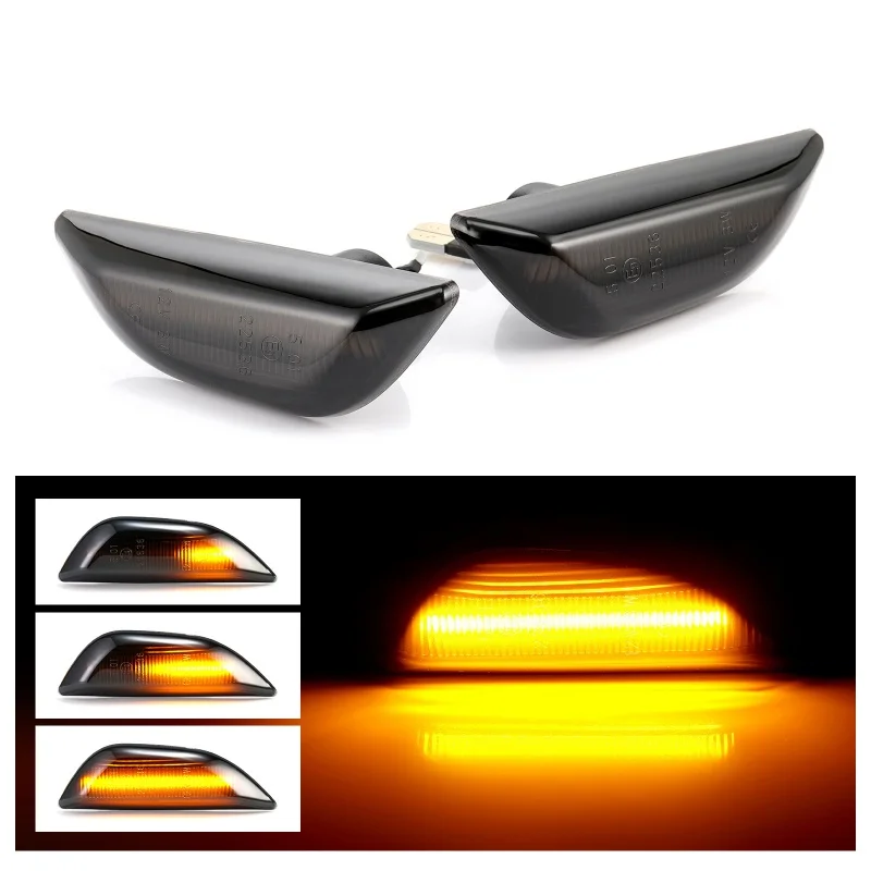 

For Opel Mokka For Opel Mokka X For Chevrolet Trax Led Dynamic Side Marker Light Sequential Blinker Turn Signal Light Lamps