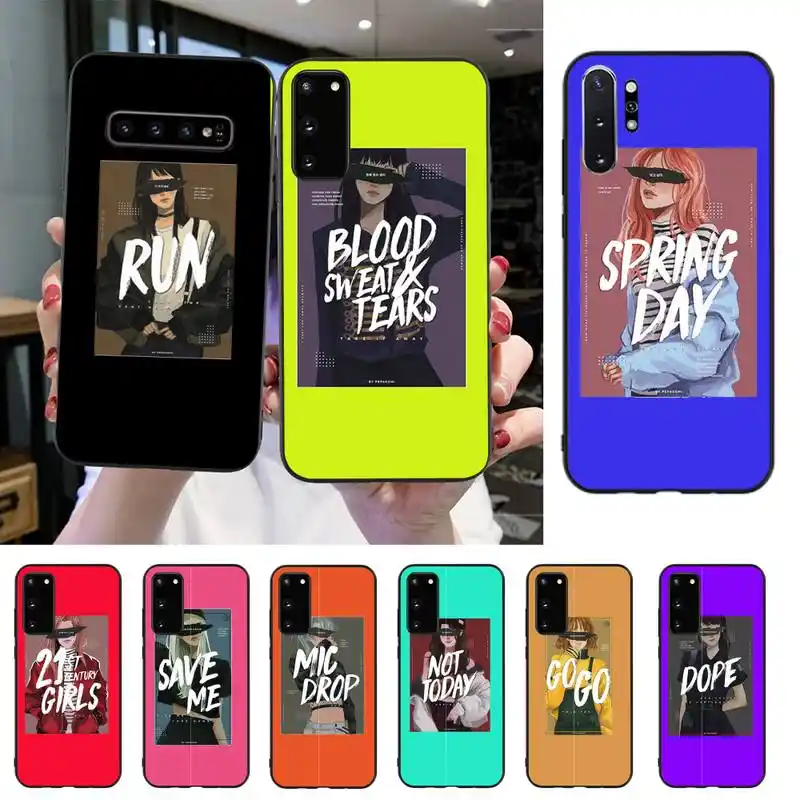 Babaite Pepakomi Bts Perfect Coque Shell Phone Case For Samsung S S10 S8 S9 Plus S7 S6 S5 Note10 Note9 S10lite Phone Case Covers Aliexpress