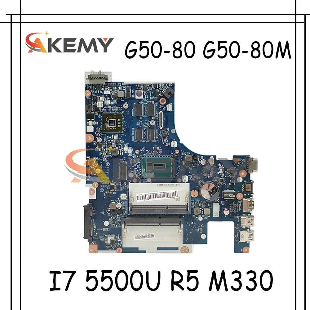 Akemy ACLU3/ACLU4 NM-A361 материнская плата для ноутбука Lenovo G50-80 G50-80M Материнская процессор