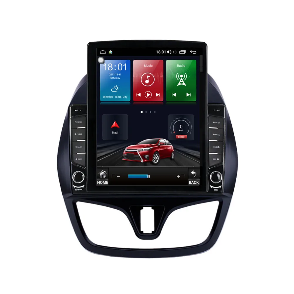 Автомобильная Мультимедийная система Tesla 9 7 дюйма Android 10 1 для Chevrolet Spark 2015 2016 2017 с