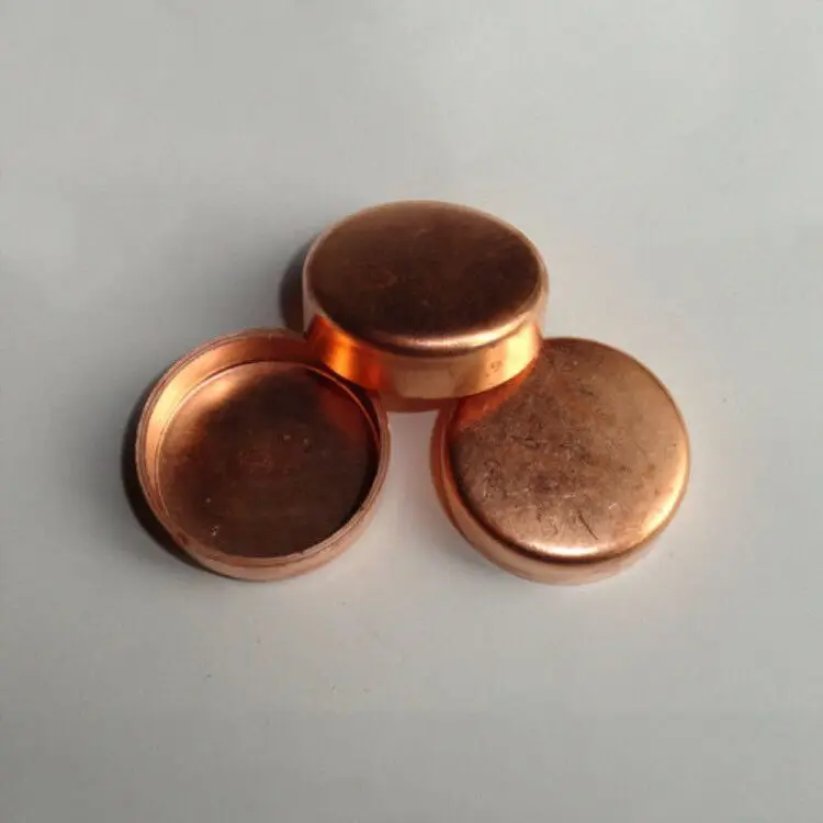54x2mm Copper End Cap Stop Feed Pipe Fitting Plumbing for gas water oil | Обустройство дома