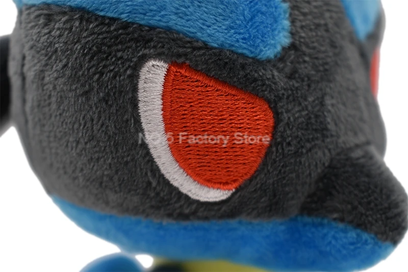 Цена оптовой продажи 10 шт./компл. Lucario плюшевая игрушка мягкие чехлы для телефонов с мультипликационным рисунком из Аниме Мягкие плюшевые куклы для детей Рождественский подарок Зимняя распродажа