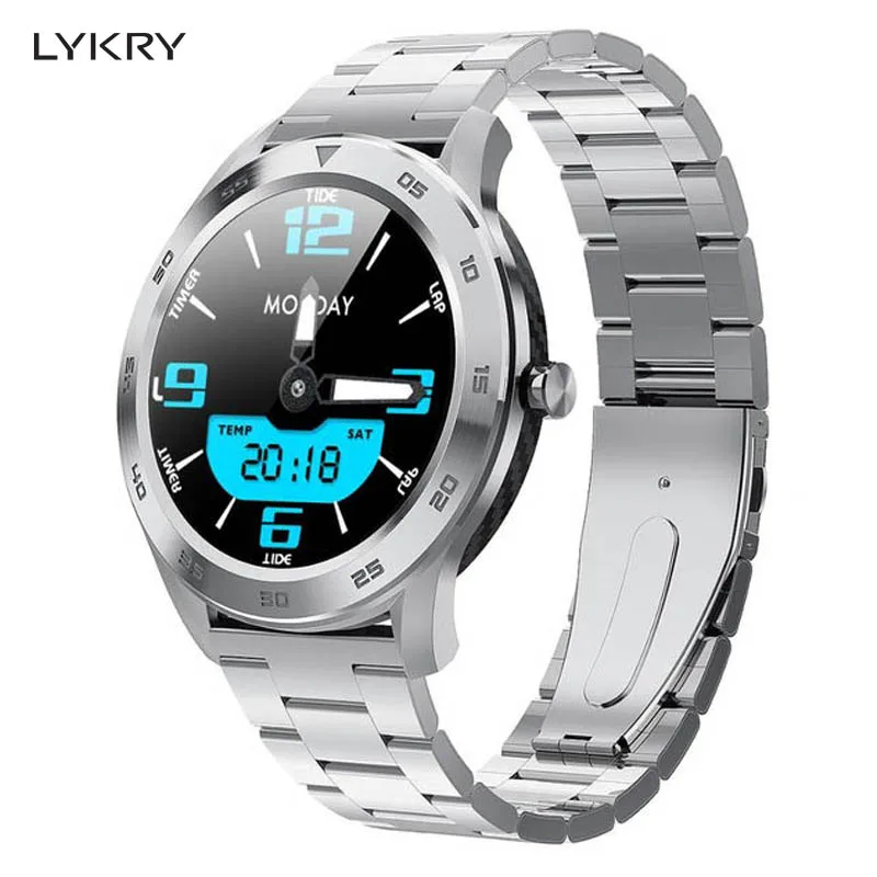 Смарт-часы LYKRY DT98 с Bluetooth фитнес-трекер пульсометр ЭКГ влагозащита Ip68 |