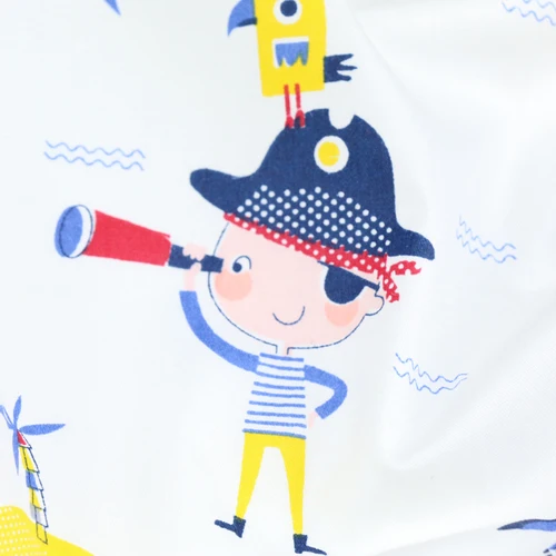 160 см* 50 см синий космический корабль мальчик детская хлопковая ткань детское постельное белье стеганая одежда для малышей декоративная ткань швейная ткань - Цвет: A