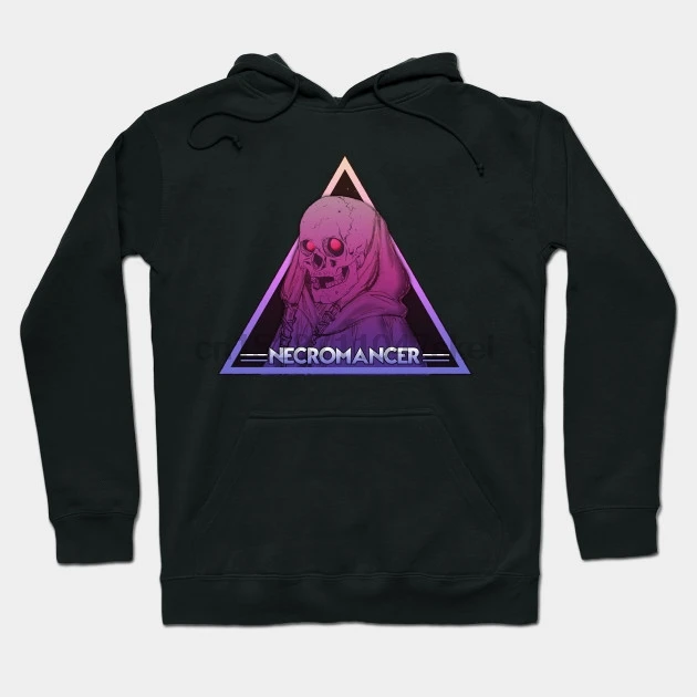 Мужская толстовка некромант от theanomalius_merch женская уличная одежда |