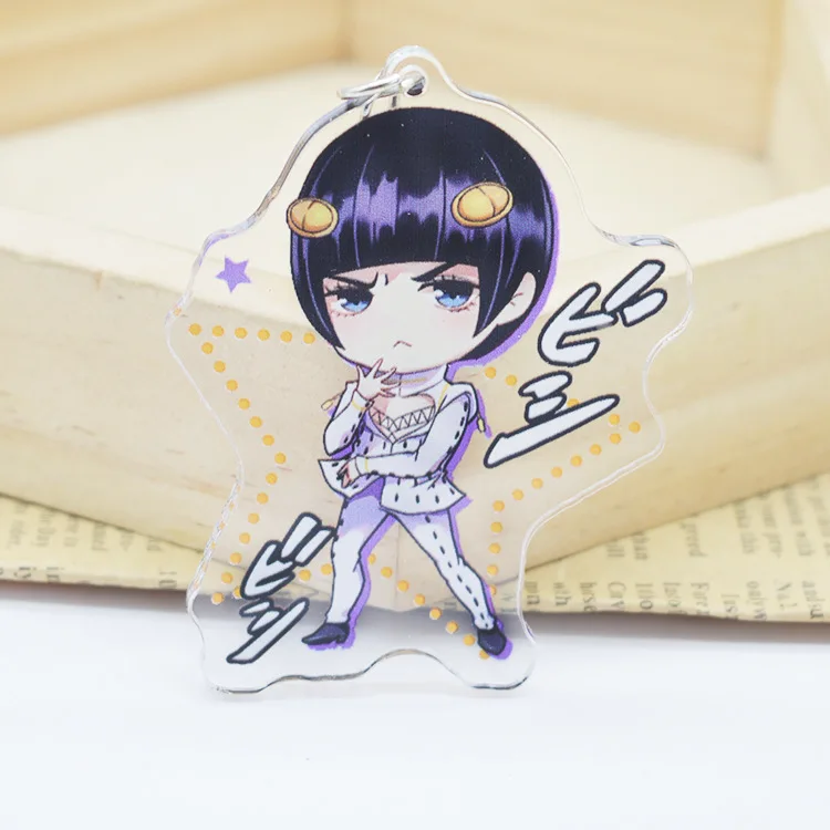 Аниме Jojo Необычные Приключения брелок мультфильм фигура Косплей Опора акриловая подвеска брелок ювелирные изделия
