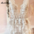 Sexy A-Line Backless Wedding Dress 2024 Vintage Lace Applique Beaded Off White Tulle Wedding Gowns Trouwjurk Long Bridal Dress #6