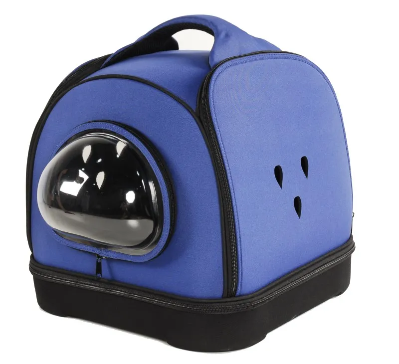 Blue and Black M4PET EVA портативная переноска для животных астронавт с отверстием для собак и Китти дома и улицы Применение складной чехол Capsule corp мешок 4 цвета - Цвет: Blue and Black