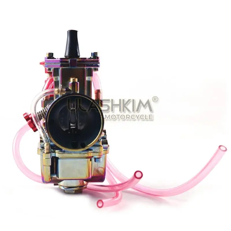Многоцветный PWK 28 30 32 34 карбюратор Carburador с мощной струей ATV Kart Dirt Bike Fit On 4T Racing Motor Q