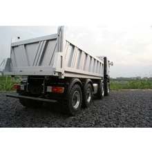 LESU 1/14 RC Hino700 8x8 металлический шасси гидравлический самосвал блокировка дифференциала