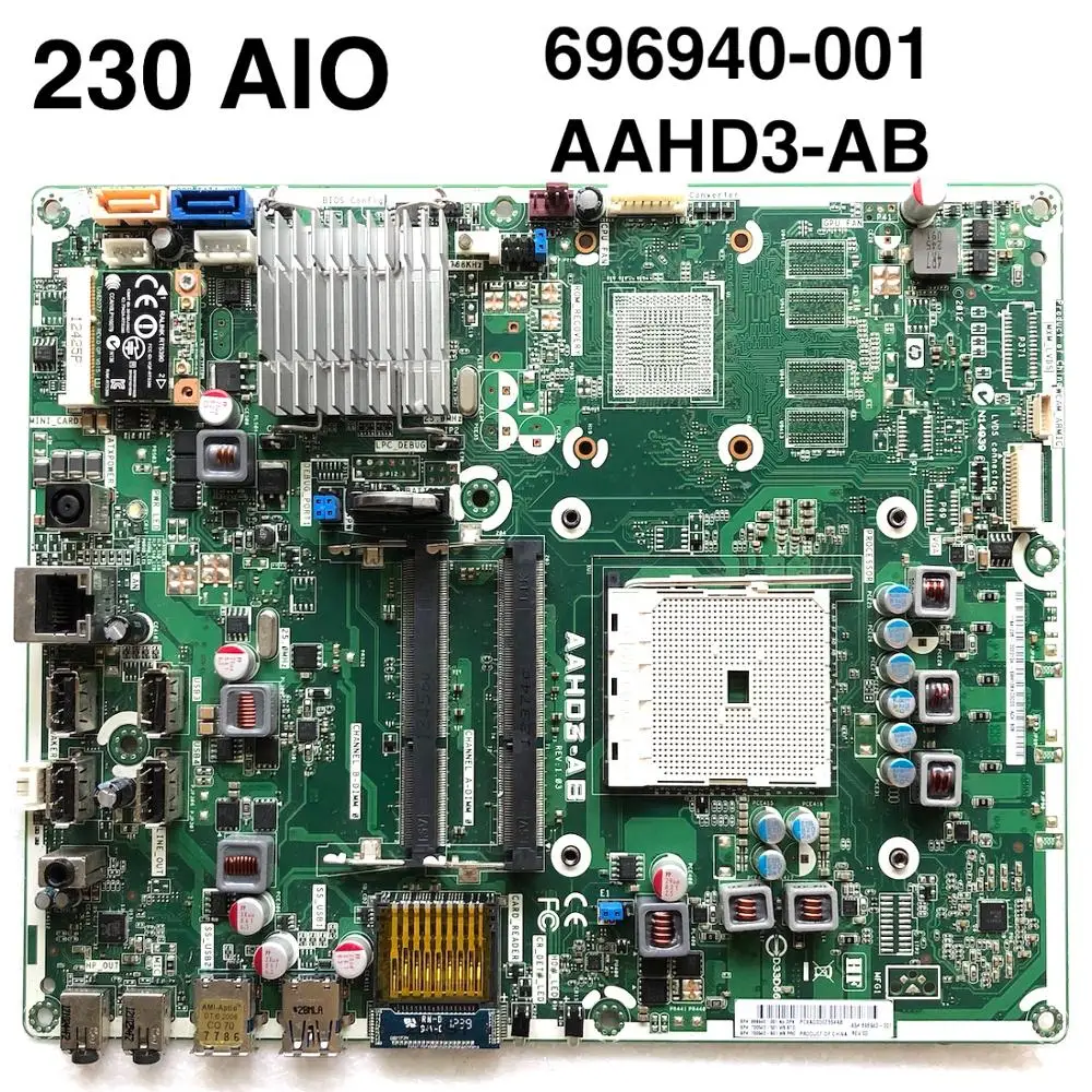 

696940-001 For HP 230 AIO motherboard AAHD3-AB 700543-501 700543-601 motherboard 100%tested fully work