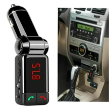 Bluetooth fm-передатчик Беспроводной MP3 плеер Автомобильный Комплект двойной USB зарядное устройство для универсальных телефонов PUO88