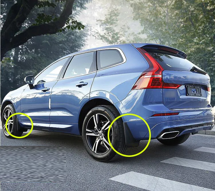 Набор литых автомобильных брызговиков для Volvo XC60 Брызговики крыло брызговиков передние и задние