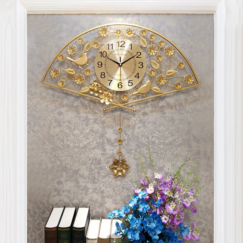 Liefde Make-Up Mode Wandklok Woonkamer Moderne Creatieve Klok Mute High-End Sway Zakhorloge Quartz Klok Liefde Make-Up Mode Wandklok Woonkamer Moderne Creatieve Klok Mute High-End Sway Zakhorloge Quartz Klok