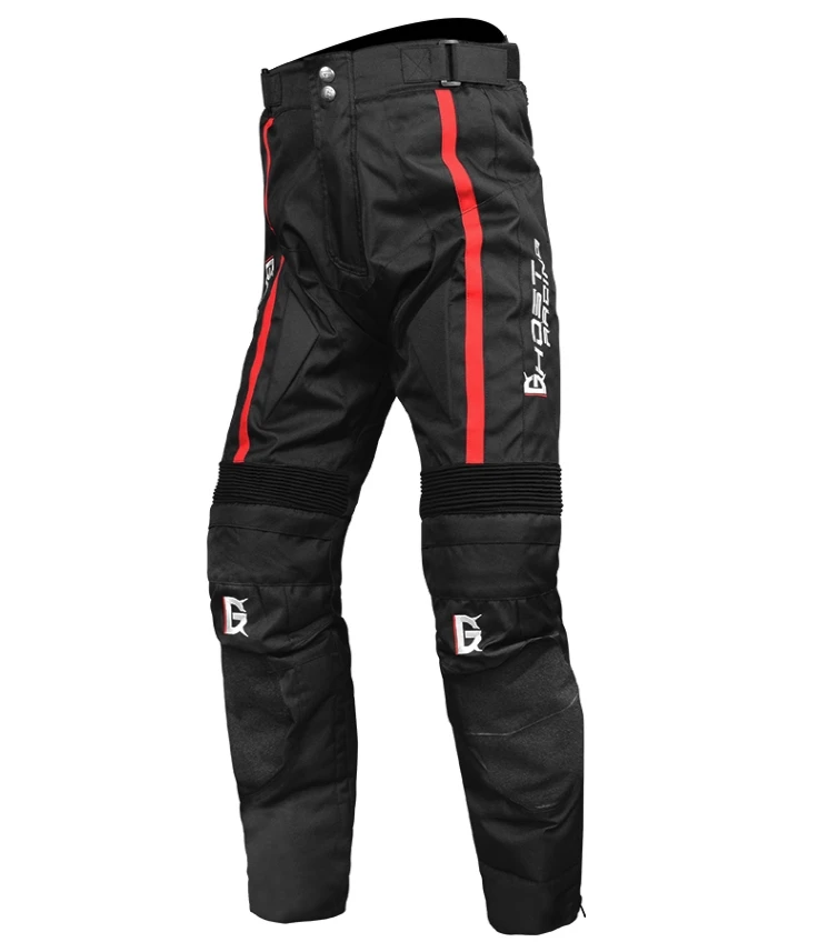 Брюки для мотоциклистов GHOST RACING мужские мотоциклетные анти-осенние штаны теплые