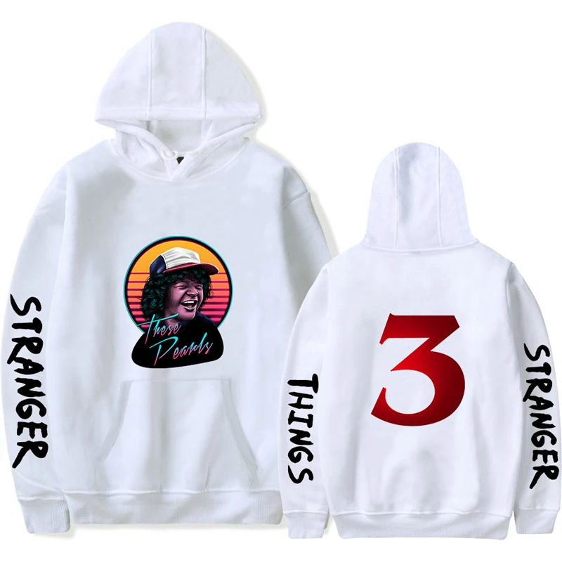 Women Hooded New Hot Sale Stranger Things Hoodies Thick Warm Autumn Winter Casual Pullover Sweatshirts Harajuku Streetwear