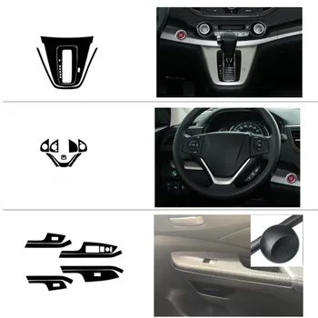 

Cover Sticker Left-hand drive For Honda CRV 2012-2016 Carbon Inner Gear Panel Water Cup