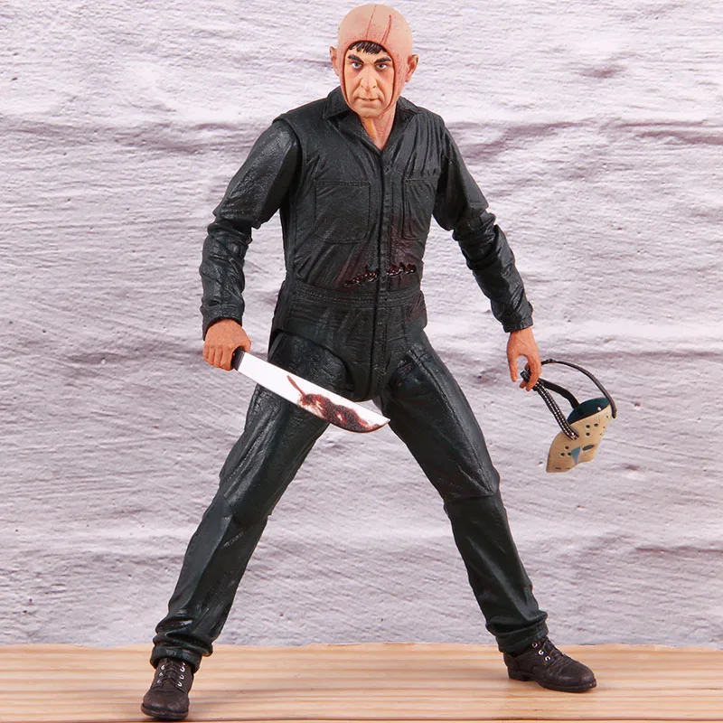 NECA пятница 13-я часть V Roy Burns новое начало Jason Voorhees ПВХ Фигурки Коллекция Модель игрушки подарок для детей