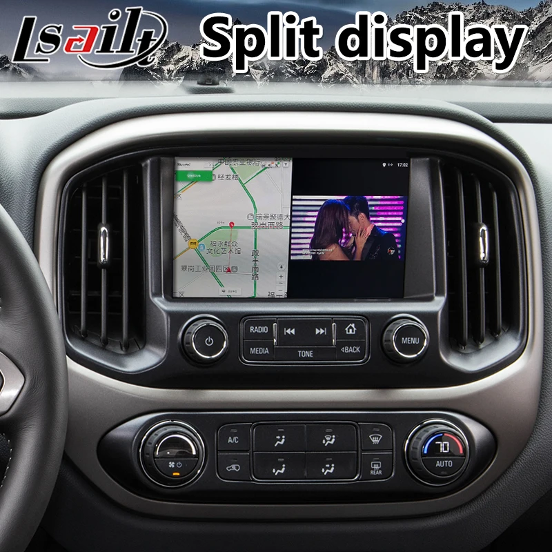 Lsailt Android мультимедийный видео интерфейс для Chevrolet Colorado 2014 2019 год GPS навигация с 3 Гб
