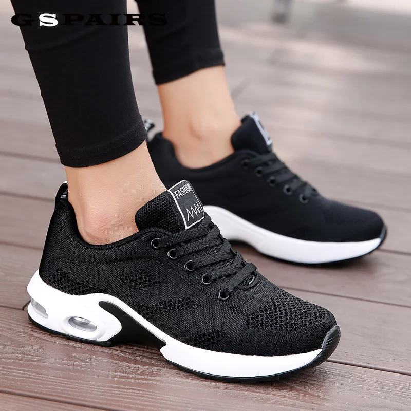 Женские белые кроссовки на толстой подошве повседневные платформе Zapatos De Mujer