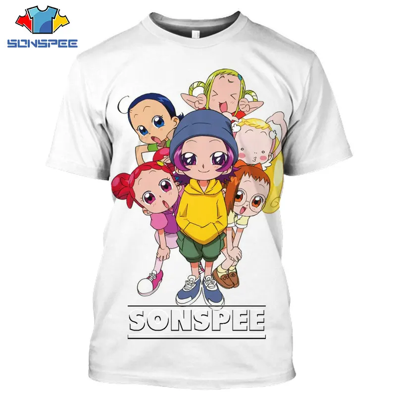 SONSPEE Ojamajo Doremi Magic Loli Sexy Tshirt 3D Printed Men Women Tees Tops Graphics Summer T-shirt Harajuku Anime Style Shirt SONSPEE Ojamajo Doremi Magic Loli Sexy Tshirt 3D Printed Men Women Tees Tops Graphics Summer T-shirt Harajuku Anime Style Shirt