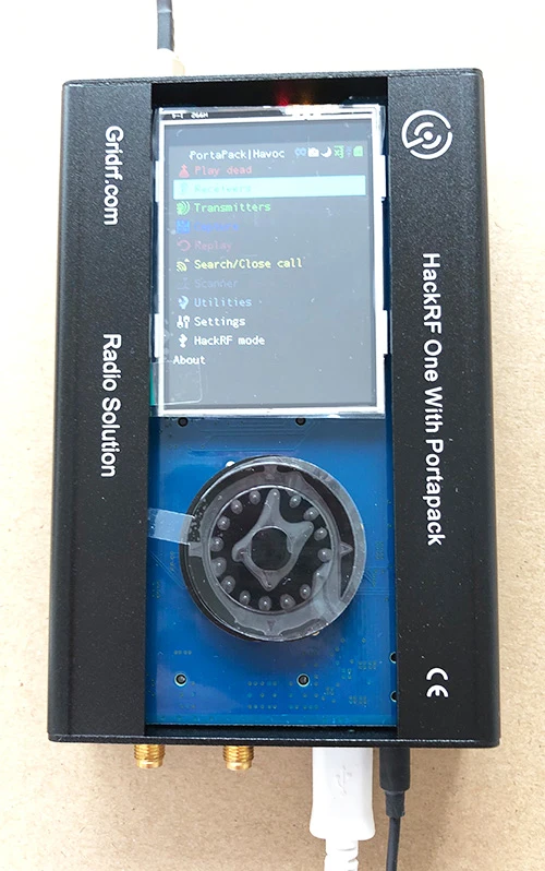 Новая версия 2019 портативный держатель для HACKRF ONE ppm TCXO часы металлический чехол SDR