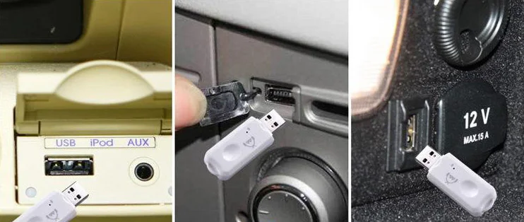 Bluetooth USB стерео домашний автомобильный беспроводной аудио музыкальный динамик приемник адаптер