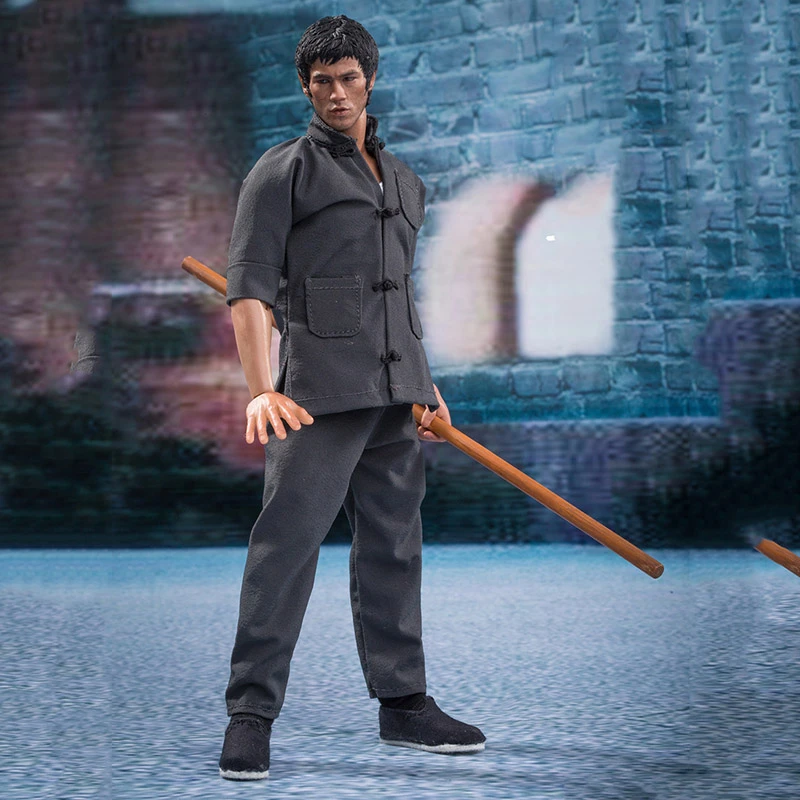 Dr 009 1 9 Scale Male Boy Movie Star Bruce Lee Martial Arts Master Full Set Action Figure Model Clothing Boy Doll Collection Toy Action Figures Aliexpress