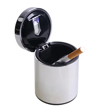 

Portable LED Chimney LED With Lid Cup Holder Auto Chimney Smoke Remove 1 set