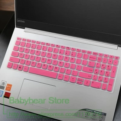 Силиконовая Защитная пленка для клавиатуры ноутбука lenovo ideapad L340 17 l340-17irh l340-17iwl L 340 17Irh 17iwl 17,3 дюймов - Цвет: pink