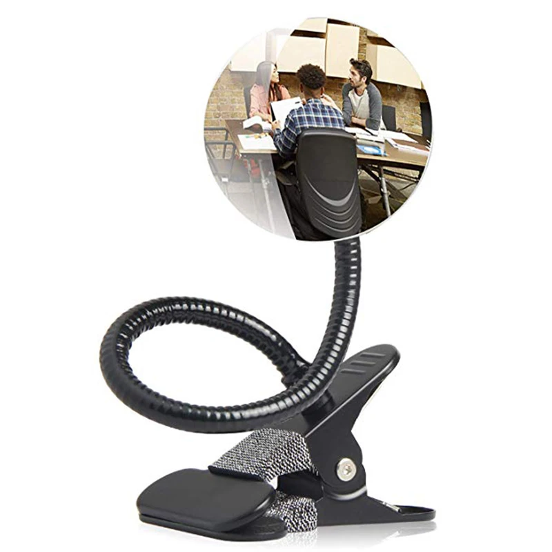 Slingifts Clip On Cubicle Mirror Computer Rearview Mirror Convex Mirror