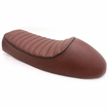 

Brown Hump Cafe Racer Clubman Vintage Seat CB CL XJ XS Retro Motorcycle R100RS