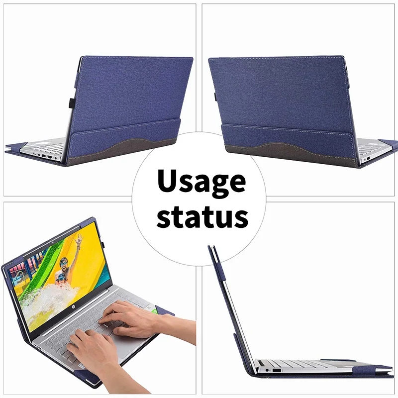 Capinha para hp Pavilion X360 Convertible 14-dy 14-ec 14z-ec 14-dv 14-ek Capa para Notebook Destacável Bolsa de Proteção Pele - Imagem 5