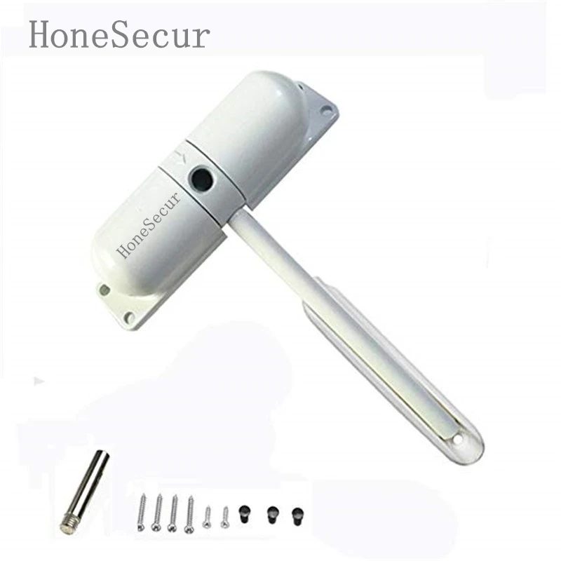 

HoneSecur Zinc Alloy Adjustable Surface Mounted Automatic Spring Closing Door Closer Fire Rated Door Stopper Hardware Improvemen