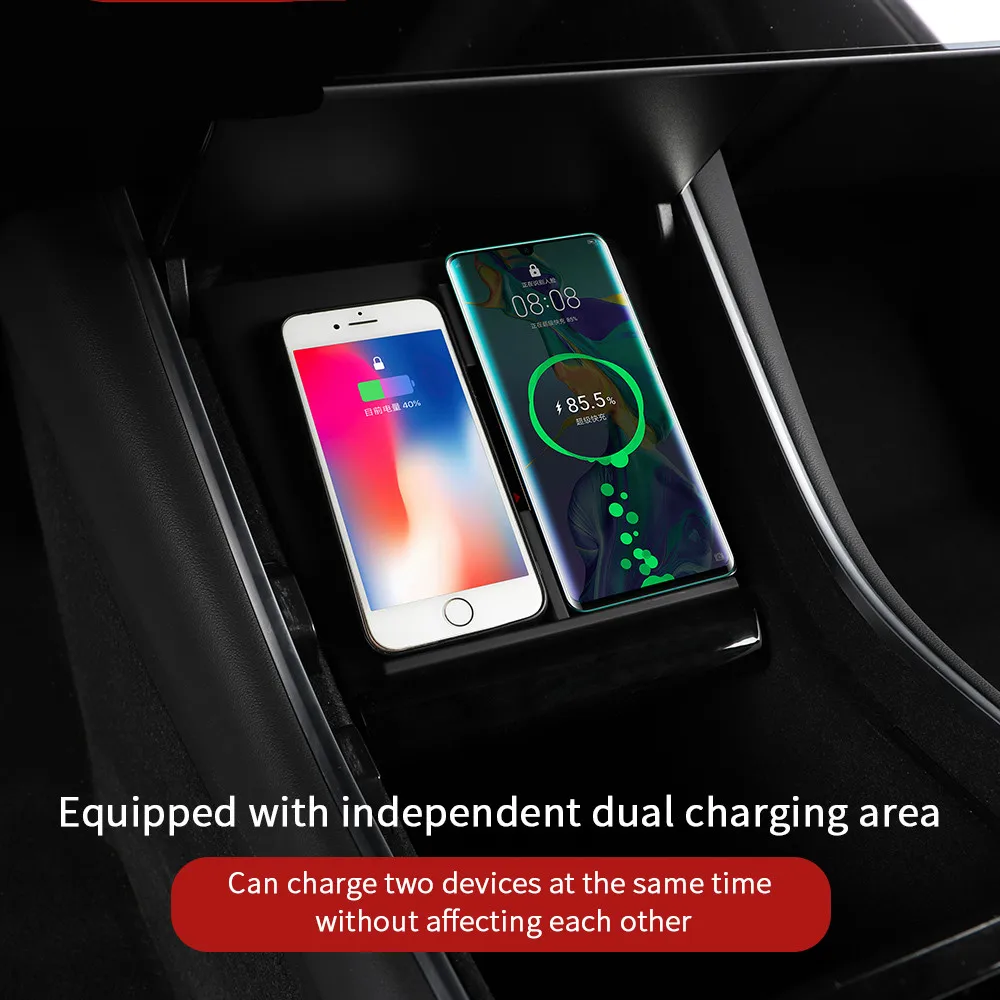 Беспроводное зарядное устройство для автомобилей Tesla Model 3 Аксессуары Model3